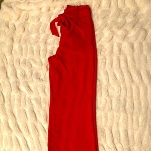 Womens Express high waisted paper bag dress pant